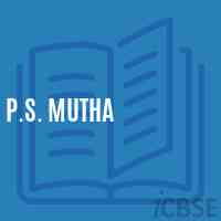 P.S. Mutha Primary School Logo