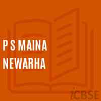 P S Maina Newarha Primary School Logo