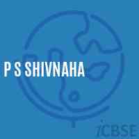 P S Shivnaha Primary School Logo