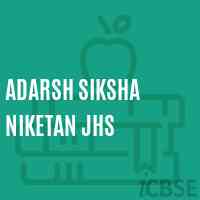 Adarsh Siksha Niketan Jhs Middle School Logo
