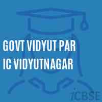 Govt Vidyut Par Ic Vidyutnagar Senior Secondary School Logo
