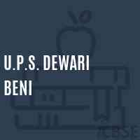 U.P.S. Dewari Beni Middle School Logo