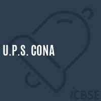U.P.S. Cona Middle School Logo
