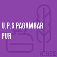 U.P.S Pagambar Pur Middle School Logo