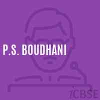 P.S. Boudhani Primary School Logo