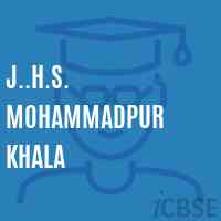 J..H.S. Mohammadpur Khala Middle School Logo