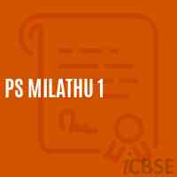 Ps Milathu 1 Primary School Logo