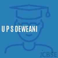U P S Deweani Middle School Logo