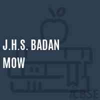 J.H.S. Badan Mow Middle School Logo