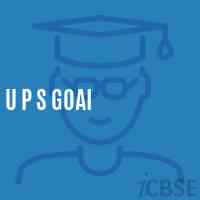 U P S Goai Middle School Logo