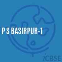 P S Basirpur-1 Primary School Logo