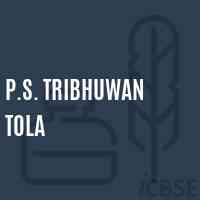 P.S. Tribhuwan Tola Middle School Logo
