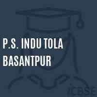 P.S. Indu Tola Basantpur Primary School Logo
