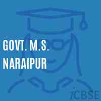 Govt. M.S. Naraipur Middle School Logo
