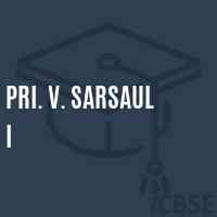 Pri. V. Sarsaul I Primary School Logo