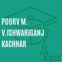 Poorv M. V.Ishwariganj Kachhar Middle School Logo