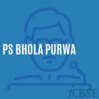 Ps Bhola Purwa Primary School Logo