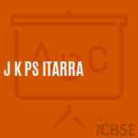 J K Ps Itarra Primary School Logo