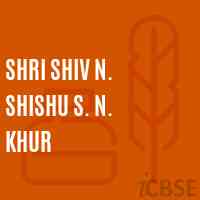 Shri Shiv N. Shishu S. N. Khur Primary School Logo