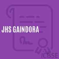 Jhs Gaindora Middle School Logo