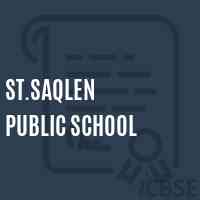St.Saqlen Public School Logo