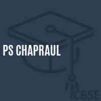 Ps Chapraul Primary School Logo