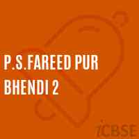 P.S.Fareed Pur Bhendi 2 Primary School Logo