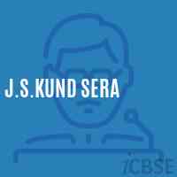 J.S.Kund Sera School Logo