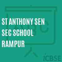 St Anthony Sen Sec School Rampur Logo