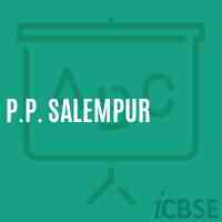 P.P. Salempur Primary School Logo