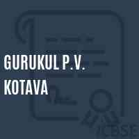 Gurukul P.V. Kotava Middle School Logo