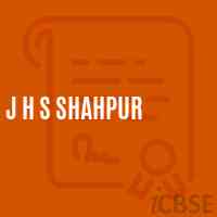 J H S Shahpur Middle School Logo