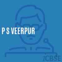 P S Veerpur Primary School Logo
