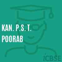 Kan. P.S. T. Poorab Primary School Logo
