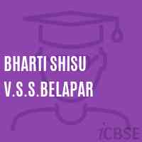Bharti Shisu V.S.S.Belapar Primary School Logo