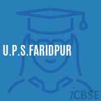 U.P.S.Faridpur Middle School Logo