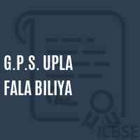 G.P.S. Upla Fala Biliya Primary School Logo