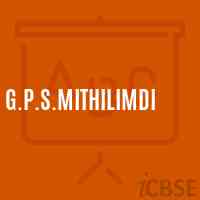 G.P.S.Mithilimdi Primary School Logo