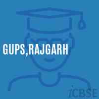 Gups,Rajgarh Middle School Logo
