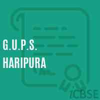 G.U.P.S. Haripura Middle School Logo