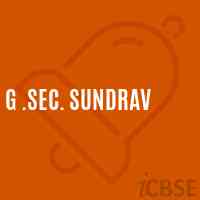 G .Sec. Sundrav High School Logo