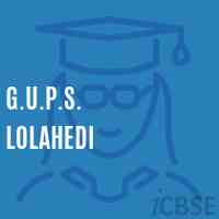 G.U.P.S. Lolahedi Middle School Logo