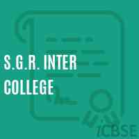 S.G.R. Inter College High School Logo