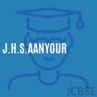 J.H.S.Aanyour Middle School Logo