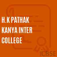 H.K Pathak Kanya Inter College Senior Secondary School Logo
