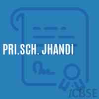 Pri.Sch. Jhandi Primary School Logo