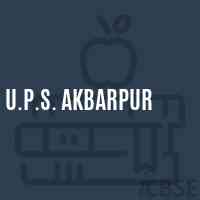 U.P.S. Akbarpur Middle School Logo