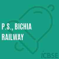 P.S., Bichia Railway Primary School Logo