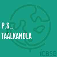P.S., Taalkandla Primary School Logo