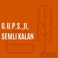 G.U.P.S.,Ii, Semli Kalan Middle School Logo